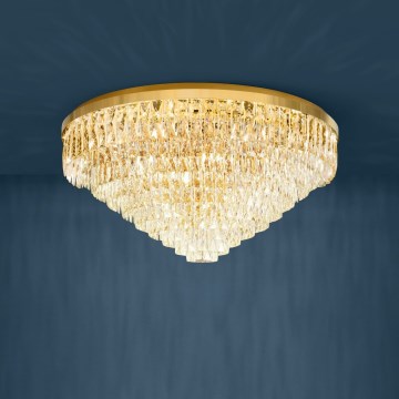 Eglo - Потолочный светильник VALPARAISO 25xE14/40W/230V золотой