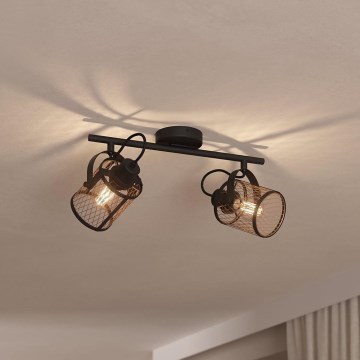 Eglo - Потолочный точечный светильник 2xE27/40W/230V