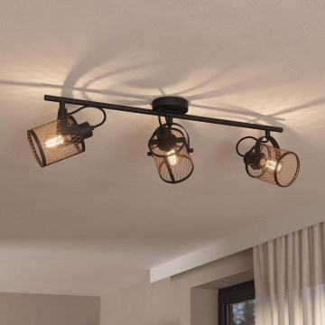 Eglo - Потолочный точечный светильник 3xE27/40W/230V