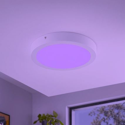 Eglo - Потолочный RGBW-светильник с регулированием яркости FUEVA-C LED/21W/230V