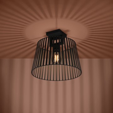 Eglo - Потолочный светильник 1xE27/40W/230V черный