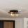 Eglo - Потолочный светильник 3xE27/40W/230V золотистый/черный