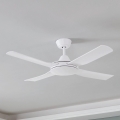 Eglo - Потолочный вентилятор 52W/230V + ДУ, белый