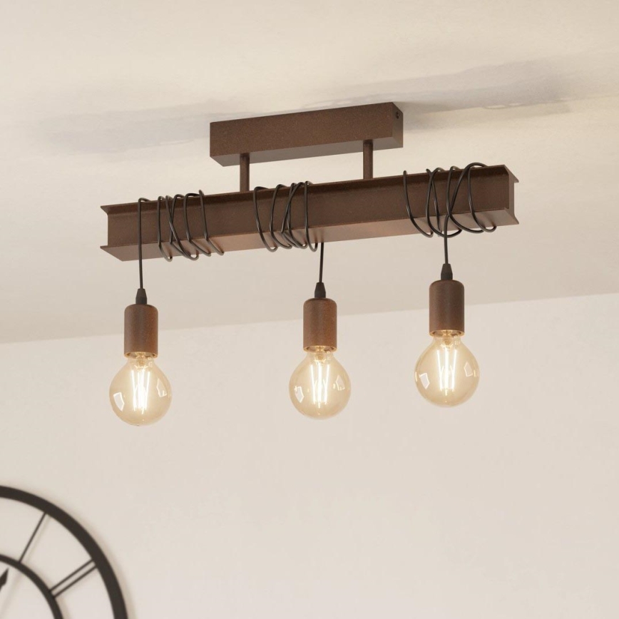 Eglo - Поверхностно-монтируемая люстра TOWNSHEND 3xE27/60W/230V