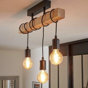 Eglo - Припотолочная люстра TOWNSHEND 3xE27/60W/230V