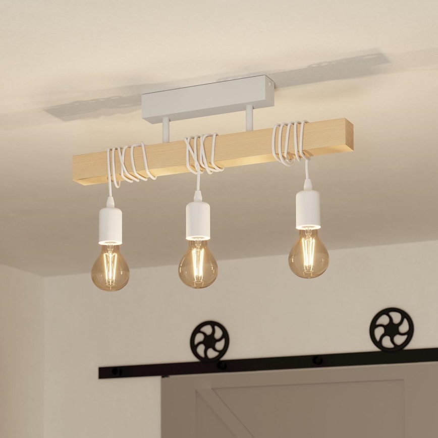 Eglo - Припотолочная люстра TOWNSHEND 3xE27/60W/230V