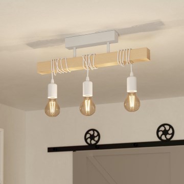 Eglo - Припотолочная люстра TOWNSHEND 3xE27/60W/230V - сертифицировано FSC