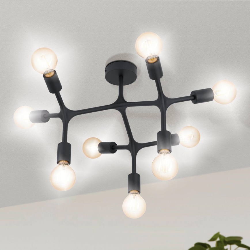 Eglo - Пристельова люстра 9xE27/60W/230V