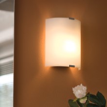 Eglo - Потолочный настенный светильник 1xE27/60W белый