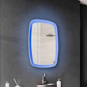 Eglo - RGBW Дзеркало для ванної з LED підсвіткою та регулюванням яскравості 20W/230V IP44 ZigBee