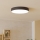Eglo - RGBW LED стельовий світильник із регулюванням яскравості, LED/26W/230V, 2700–6500K, Ø 49 см, чорний