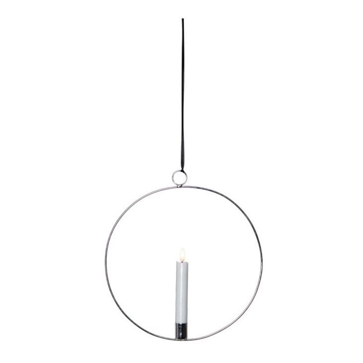 Eglo - Різдвяна LED декорація 1xLED/0,06W/1xAA срібний