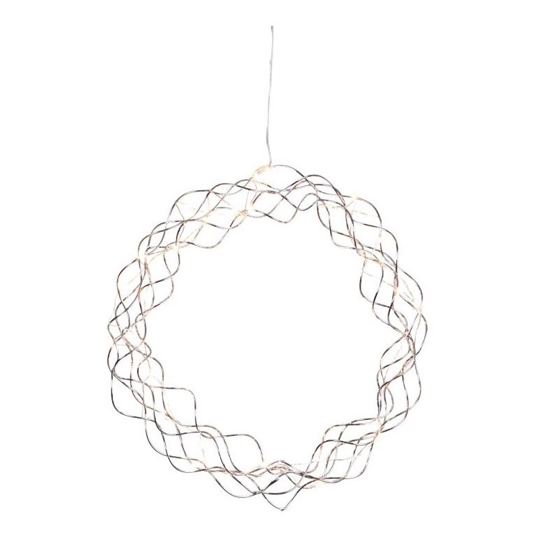 Eglo - Різдвяна LED декорація 30xLED/0,064W/230V блискучий хром