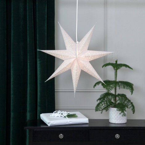 Eglo - Різдвяна декорація зірка білий