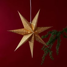Eglo - Різдвяна декорація зірка золотий