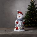 Eglo - Різдвяна LED декорація 6xLED/0,06W/2xAAA сніговик