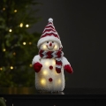 Eglo - Різдвяна LED декорація 8xLED/0,06W/3xAA червоний