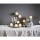 Eglo - Різдвяна LED гірлянда 10xLED/2,75м білий/срібний