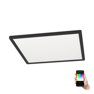 Eglo - Стельовий LED RGBW світильник з регулюванням яскравості LED/16,5W/230V чорний ZigBee