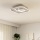 Eglo - Стельовий LED світильник 1xLED/16,2W/230V + 1xLED/9,2W 38x38 см білий