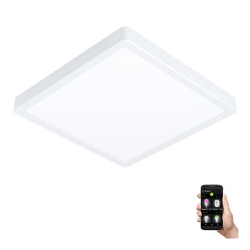 Eglo - Стельовий LED світильник для ванної з регулюванням яскравості LED/19,5W/230V 2700-6500K IP44 ZigBee
