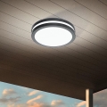 Eglo - Стельовий LED світильник для ванної з регулюванням яскравості LOCANA-C LED/14W/230V Bluetooth IP44 антрацит