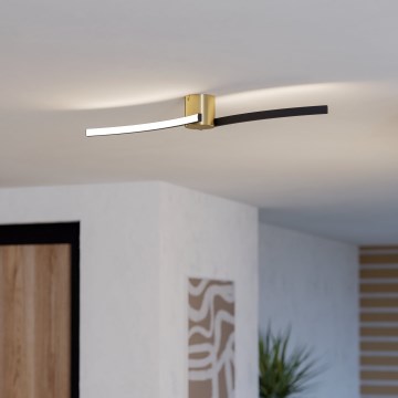 Eglo - Стельовий LED світильник LED/12W/230V 4000K чорний