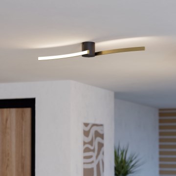 Eglo - Стельовий LED світильник LED/12W/230V 4000K золотий