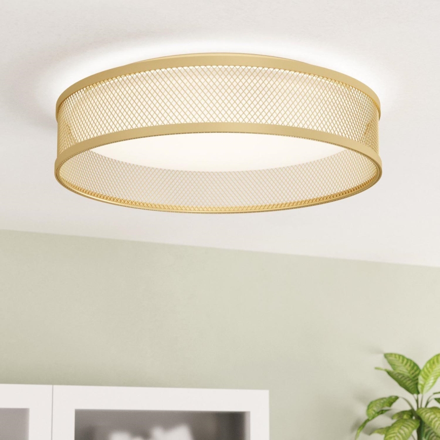 Eglo - Стельовий LED світильник LED/20W/230V золотий