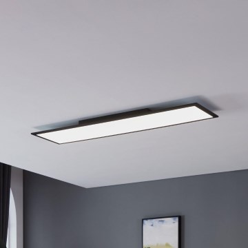 Eglo - Стельовий LED світильник LED/33W/230V 120x30 cm чорний