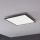 Eglo - Стельовий LED світильник LED/33W/230V 60x60 cm чорний