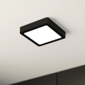 Eglo - Стельовий LED світильник з регулюванням яскравості LED/11W/230V чорний