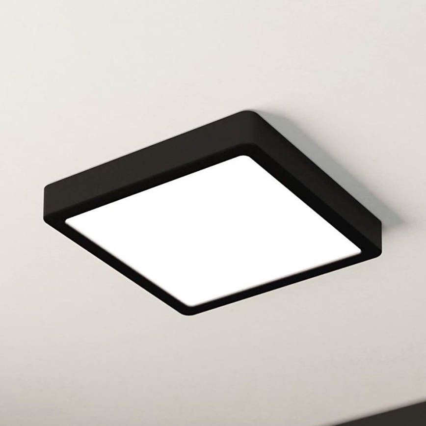 Eglo - Стельовий LED світильник з регулюванням яскравості LED/17W/230V чорний