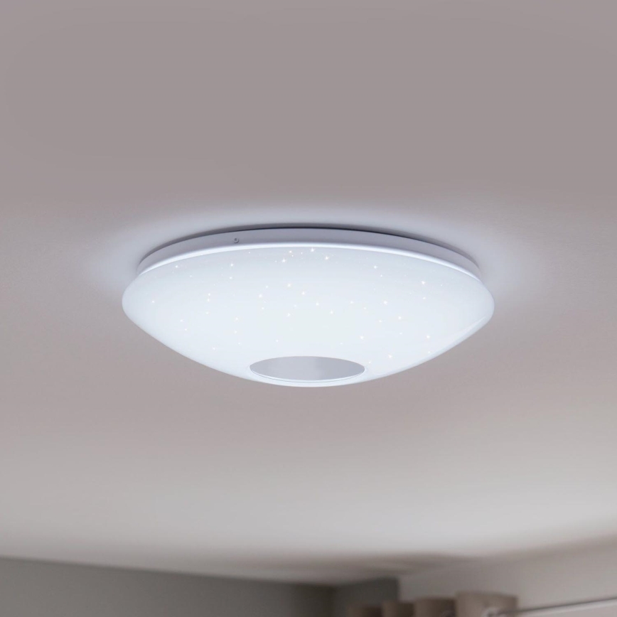 Eglo - Стельовий LED світильник з регулюванням яскравості LED/30W/230V + пульт дистанційного керування