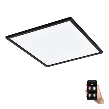 Eglo - Стельовий LED світильник з регулюванням яскравості SALOBRENA-Z LED/33W/230V чорний ZigBee