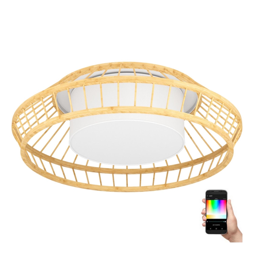 Eglo - Стельовий RGBW-світильник з регулюванням яскравості LED/22W/230V 2700-6500K