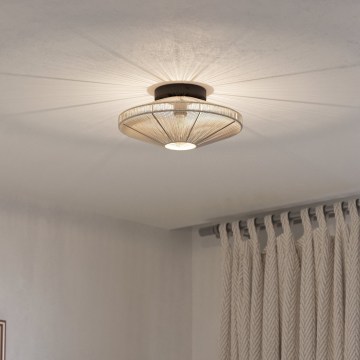 Eglo - стельовий світильник 1xE27/40W/230V діаметр 38 см кремовий