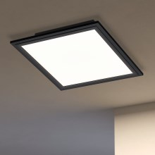 Eglo - Стельовий LED світильник LED/14W/230V 30x30 cm чорний