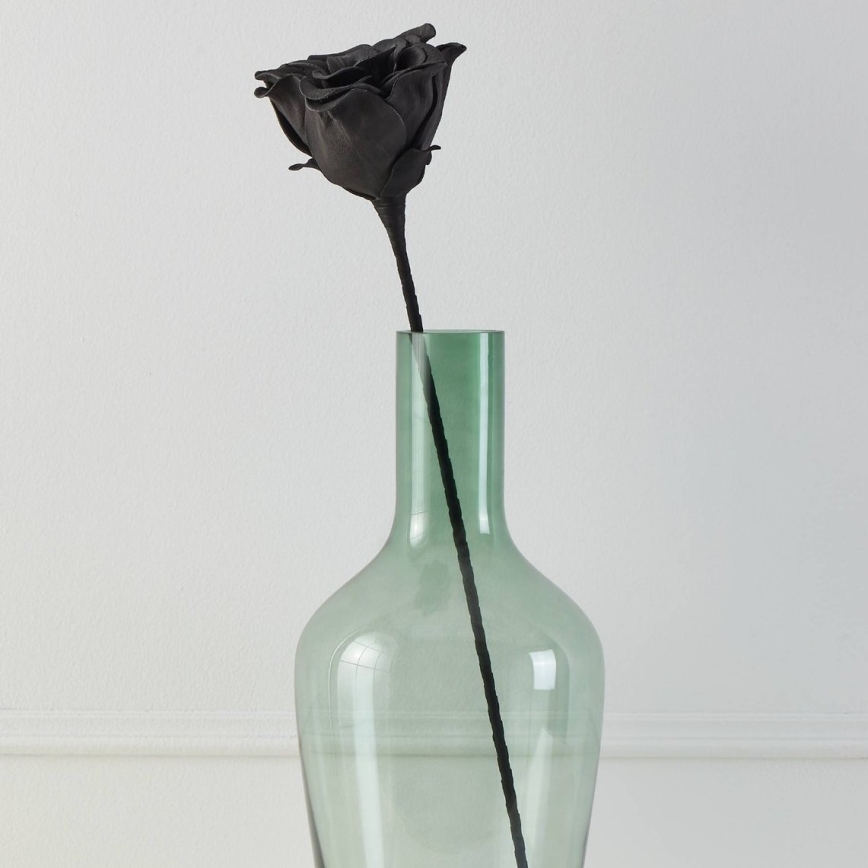 Eglo - Штучна квітка 65 см чорний