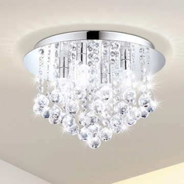 Eglo - Светильник для ванной комнаты потолочный LED 4xG9/3W/230V IP44