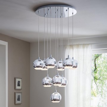 Eglo - Светодиодная люстра 10xGU10-LED/4W/230V