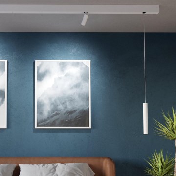 Eglo - Светодиодная люстра на тросе для трековой системы 1xLED/9W/230V