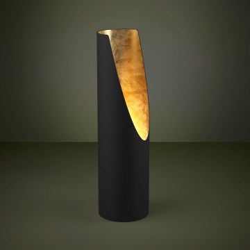 Eglo - Светодиодная настольная лампа 1xGU10/4,7W/230V черный/золотистый