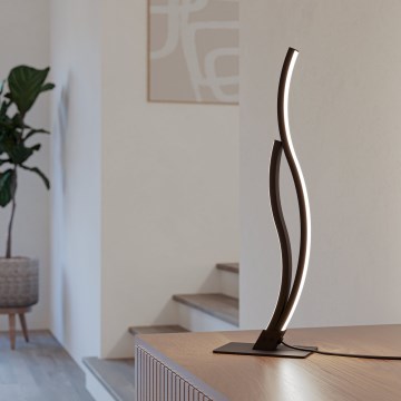 Eglo - Светодиодная настольная лампа LED/12W/230V 4000K черный