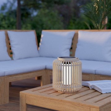 Eglo - Светодиодная настольная лампа на солнечной батарее LED/3,3W/3,7V 1800 mAh IP44