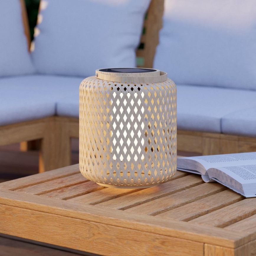 Eglo - Светодиодная настольная лампа на солнечной батарее LED/3,3W/3,7V 1800 mAh IP44