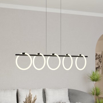 Eglo - Светодиодная подвесная люстра 5xLED/7W/230V