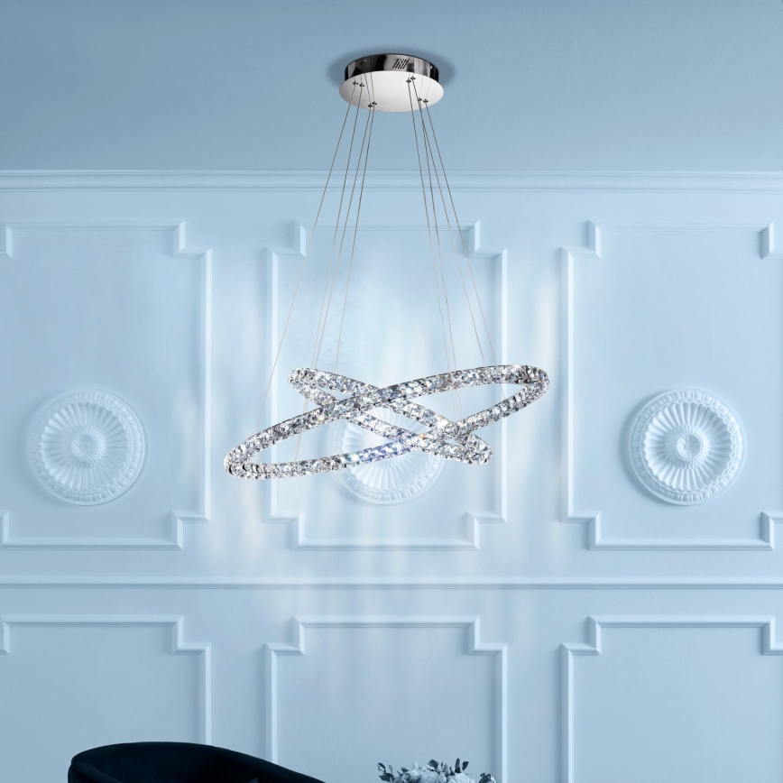 Eglo - Светодиодная подвесная люстра LED/56,1W/230V