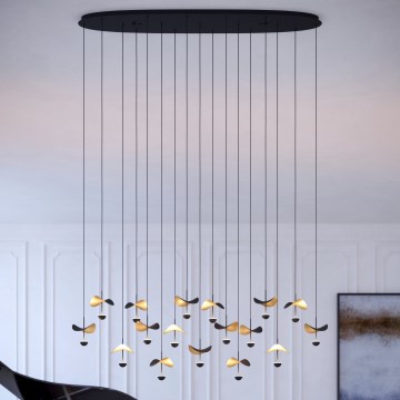 Eglo - Светодиодная подвесная люстра с регулированием яркости 17xLED/2,3W/230V 3000K