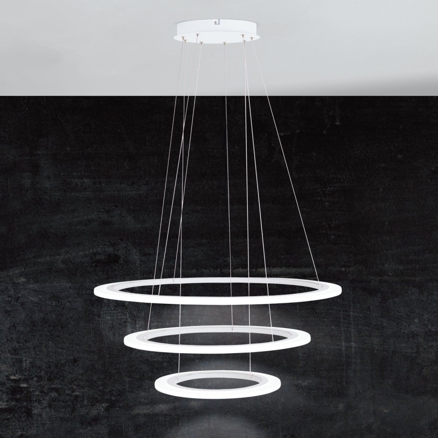 Eglo - Светодиодная подвесная люстра с регулированием яркости 1xLED/45W/230V + 1xLED/33W + 1xLED/19,5W